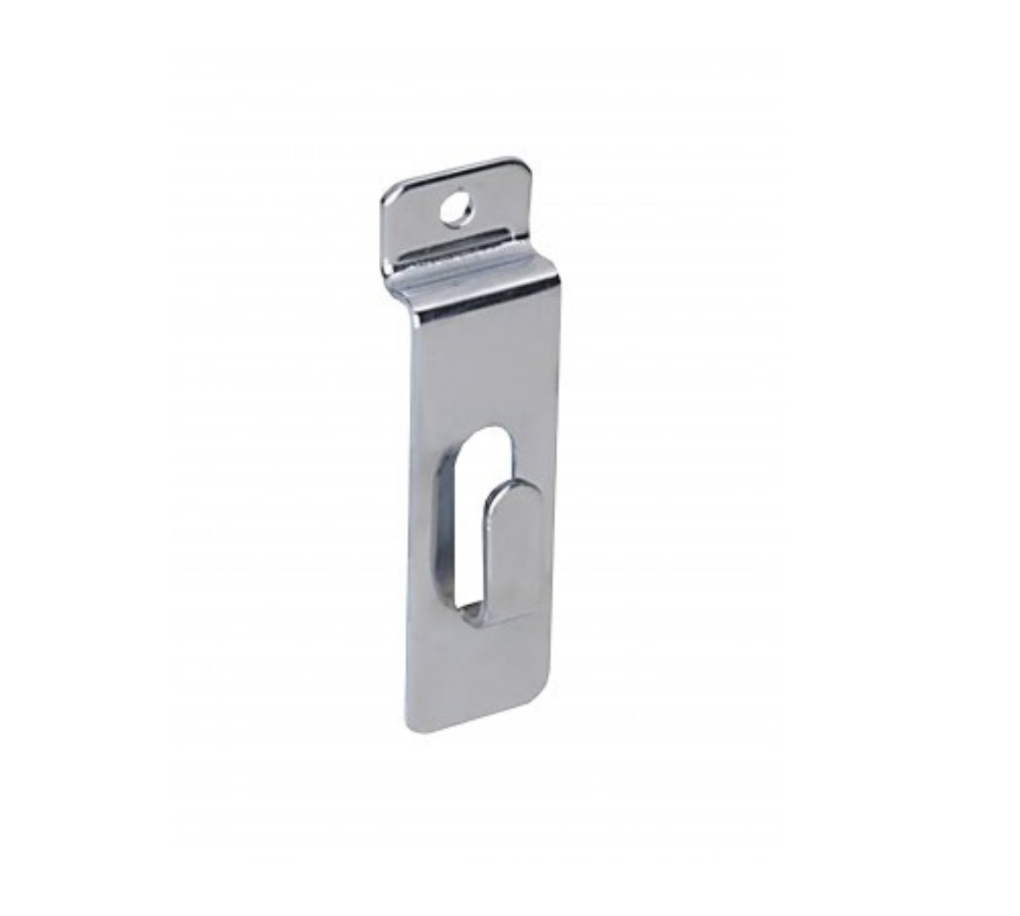 Slatwall Notch Hook Chrome